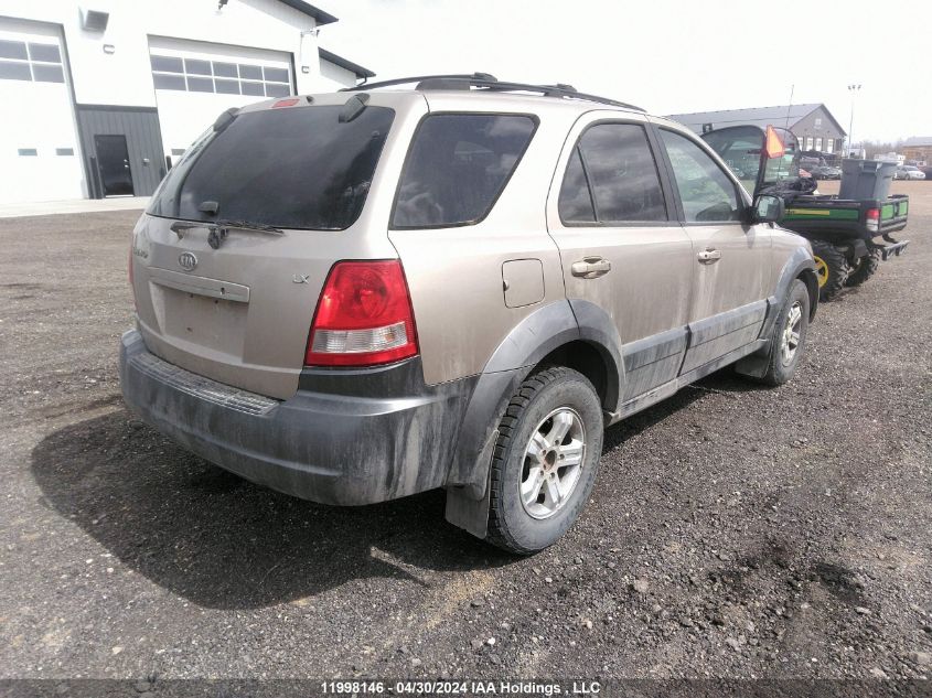 2006 Kia Sorento VIN: KNDJC733165653989 Lot: 11998146