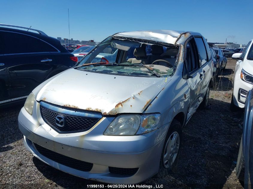 2002 Mazda Mpv Wagon VIN: JM3LW28A320313901 Lot: 11998153