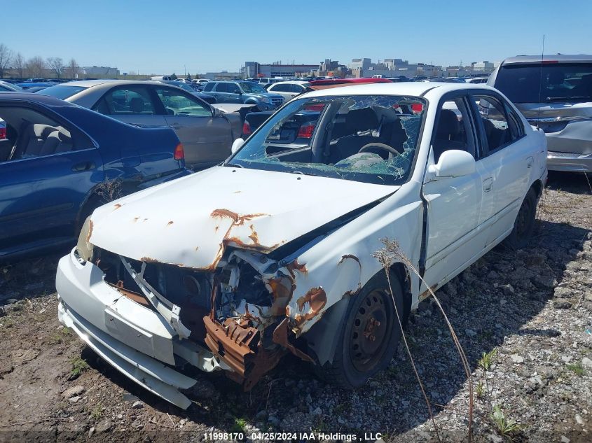 2004 Hyundai Accent Gl VIN: KMHCG45C04U513858 Lot: 11998170