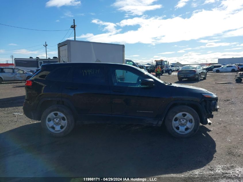 2015 Jeep Cherokee Sport VIN: 1C4PJMAS5FW708687 Lot: 11998171