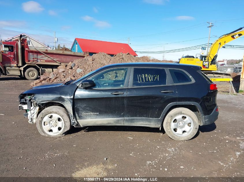 2015 Jeep Cherokee Sport VIN: 1C4PJMAS5FW708687 Lot: 11998171