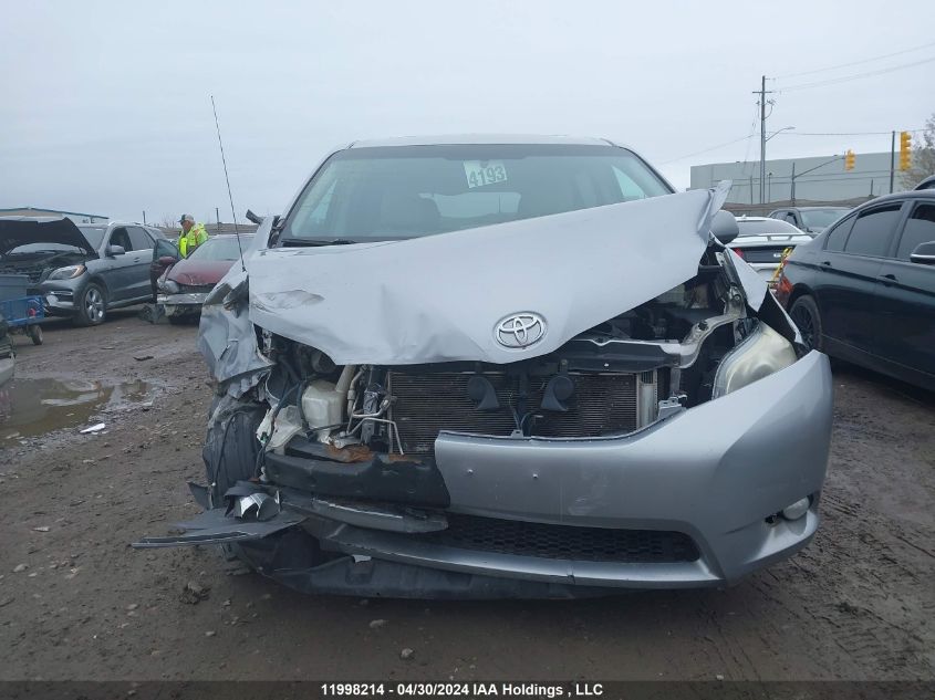 2011 Toyota Sienna Xle 7 Passenger VIN: 5TDYK3DC2BS029986 Lot: 11998214