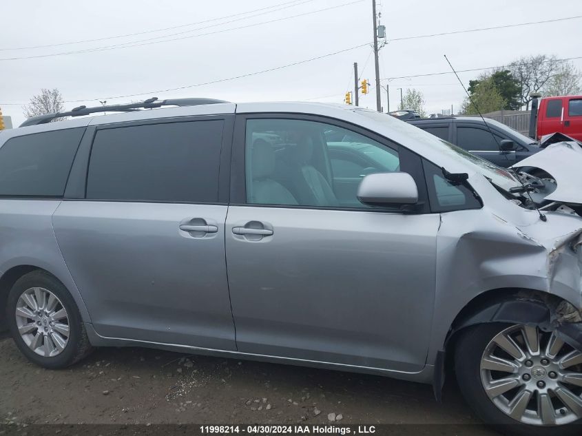 2011 Toyota Sienna Xle 7 Passenger VIN: 5TDYK3DC2BS029986 Lot: 11998214