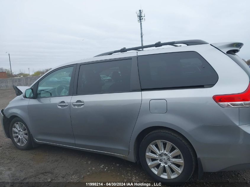 2011 Toyota Sienna Xle 7 Passenger VIN: 5TDYK3DC2BS029986 Lot: 11998214