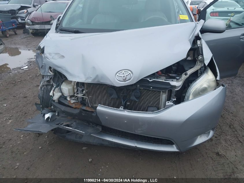 2011 Toyota Sienna Xle 7 Passenger VIN: 5TDYK3DC2BS029986 Lot: 11998214