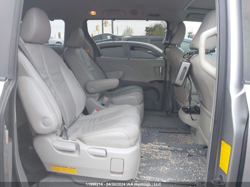 2011 Toyota Sienna Xle 7 Passenger VIN: 5TDYK3DC2BS029986 Lot: 11998214