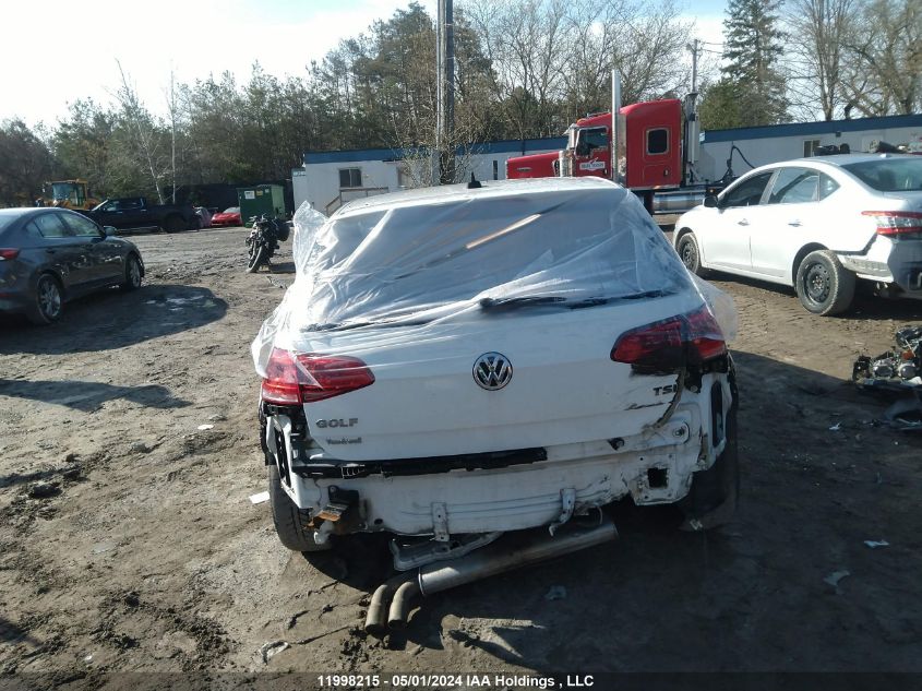 2016 Volkswagen Golf S/Se/Sel VIN: 3VW217AU7GM033534 Lot: 11998215