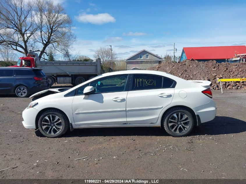 2013 Honda Civic Sdn VIN: 2HGFB2F56DH045871 Lot: 11998221