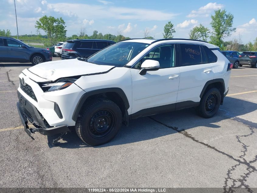 2022 Toyota Rav4 Xle/Xle Premium VIN: 2T3R1RFV4NC318767 Lot: 11998224