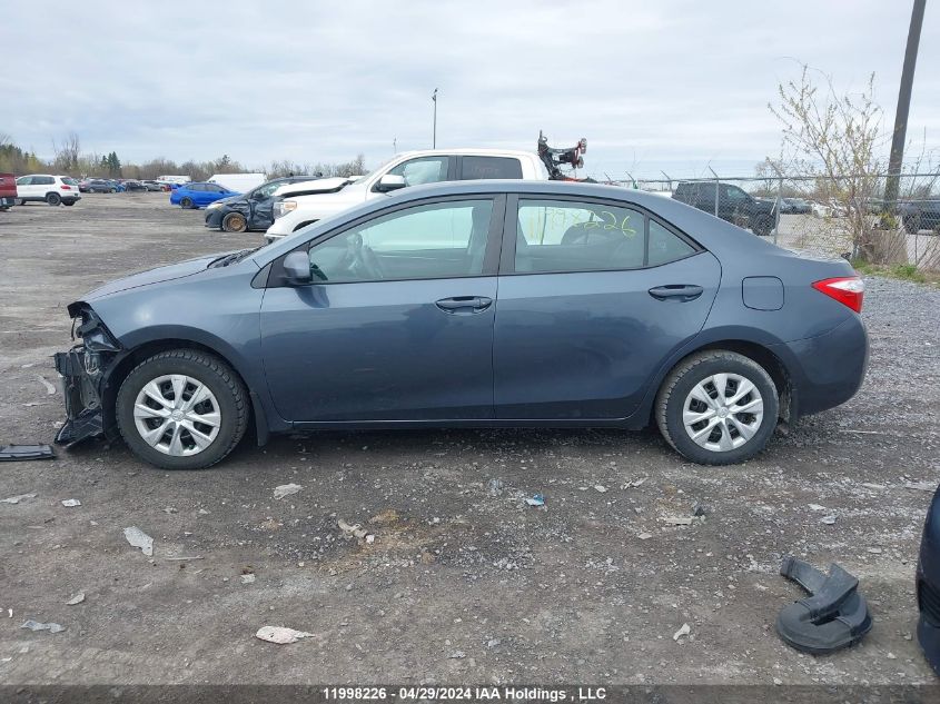 2015 Toyota Corolla L/Le/Le Pls/Prm/S/S Pls VIN: 2T1BURHE5FC445883 Lot: 11998226