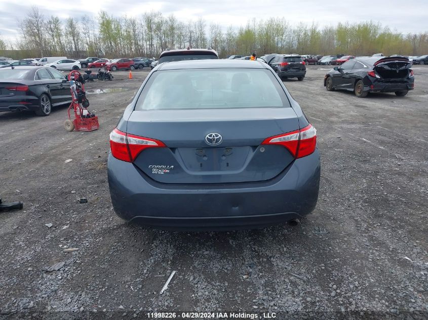 2015 Toyota Corolla L/Le/Le Pls/Prm/S/S Pls VIN: 2T1BURHE5FC445883 Lot: 11998226