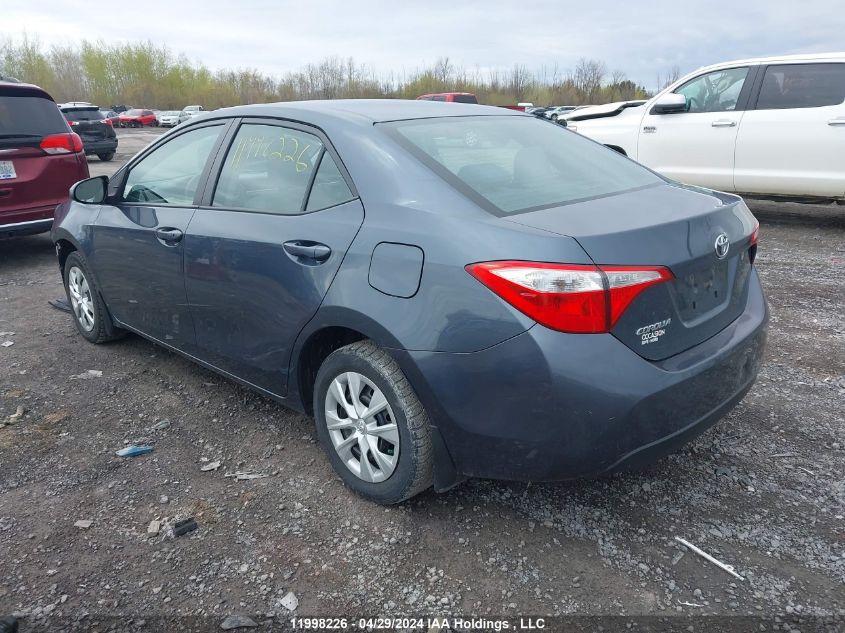 2015 Toyota Corolla L/Le/Le Pls/Prm/S/S Pls VIN: 2T1BURHE5FC445883 Lot: 11998226