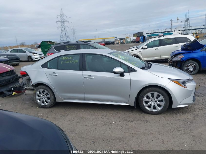 2023 Toyota Corolla Le VIN: 5YFB4MDE4PP067579 Lot: 11998231