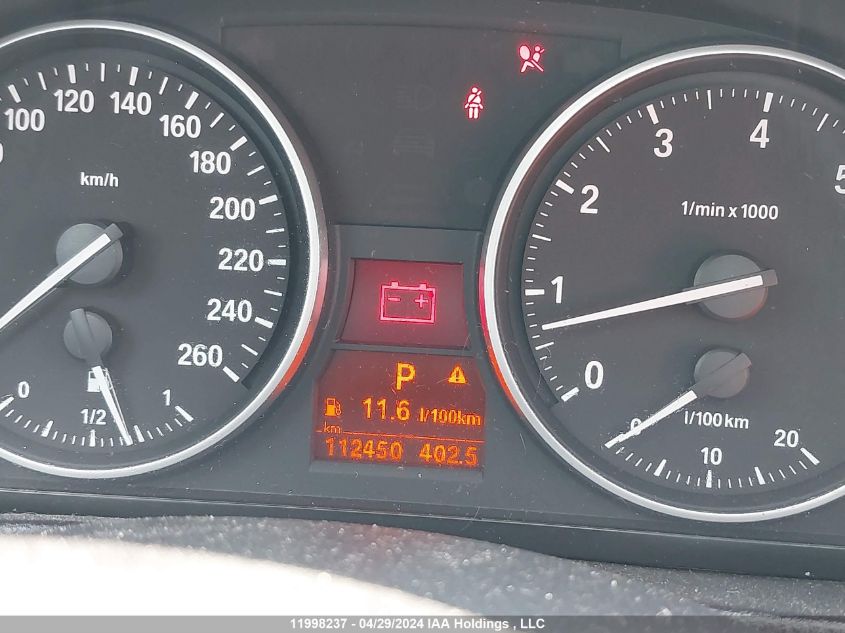 2011 BMW 3 Series VIN: WBAPK7G53BNN85761 Lot: 11998237