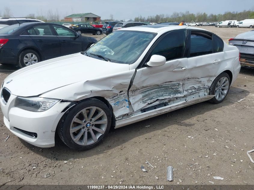 2011 BMW 3 Series VIN: WBAPK7G53BNN85761 Lot: 11998237