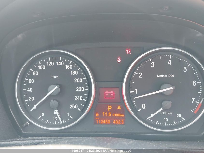 2011 BMW 3 Series VIN: WBAPK7G53BNN85761 Lot: 11998237