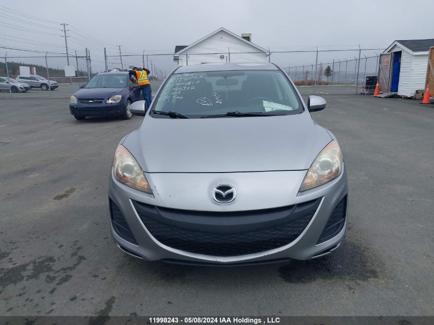 2011 Mazda Mazda3 VIN: JM1BL1KF9B1405942 Lot: 11998243