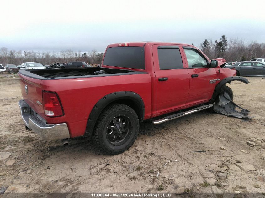 2018 Ram 1500 St VIN: 3C6RR7KT3JG167485 Lot: 11998244