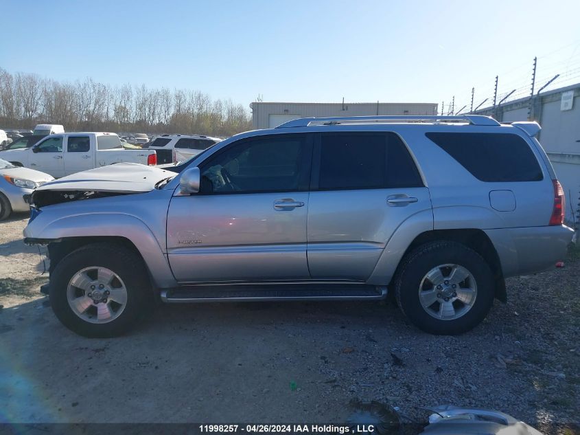 2004 Toyota 4Runner Limited VIN: JTEBU17R740037166 Lot: 11998257