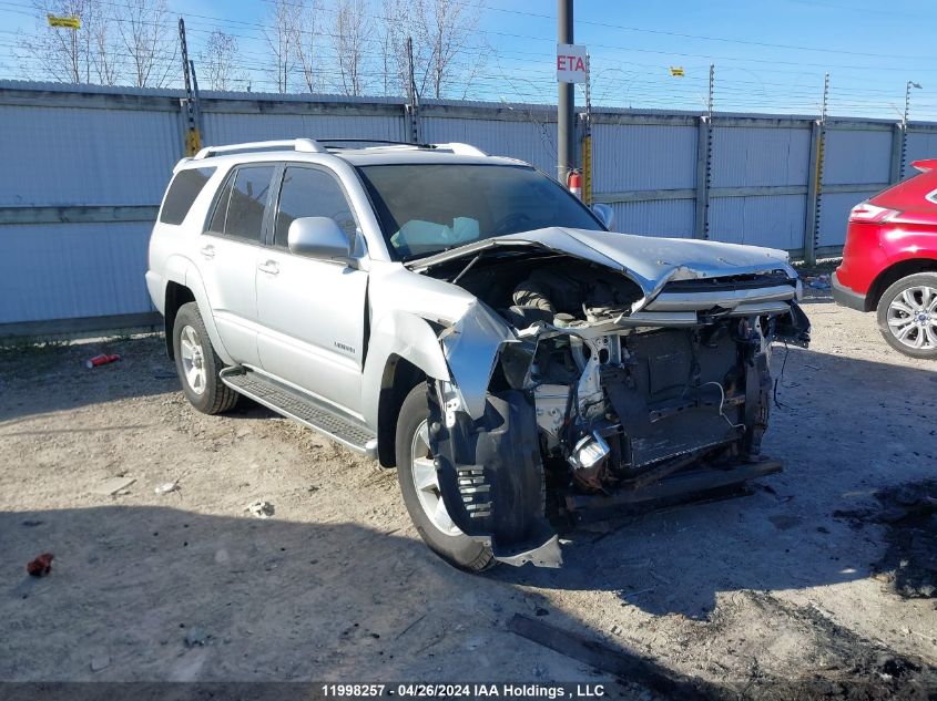 2004 Toyota 4Runner Limited VIN: JTEBU17R740037166 Lot: 11998257