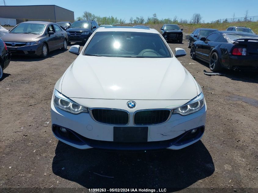 2016 BMW 4 Series VIN: WBA3N9C57GK251121 Lot: 11998263