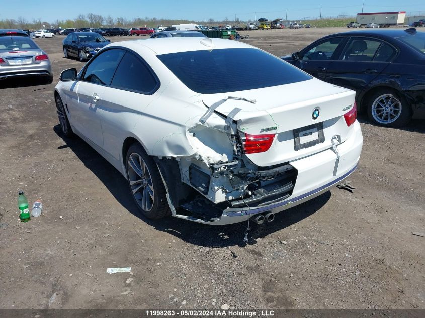 2016 BMW 4 Series VIN: WBA3N9C57GK251121 Lot: 11998263