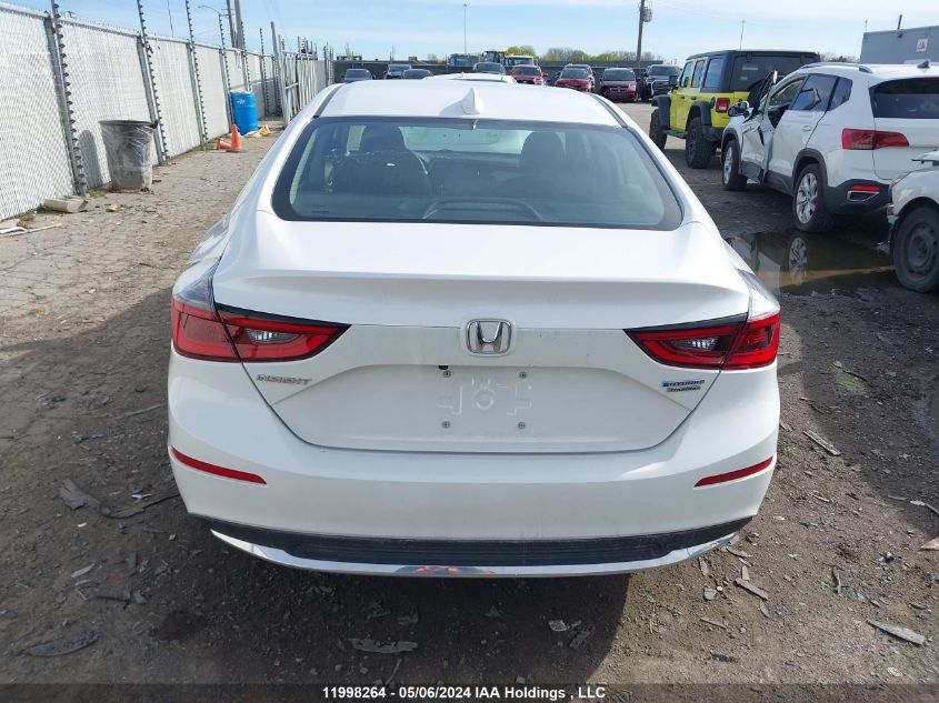 2019 Honda Insight VIN: 19XZE4F74KE400299 Lot: 11998264