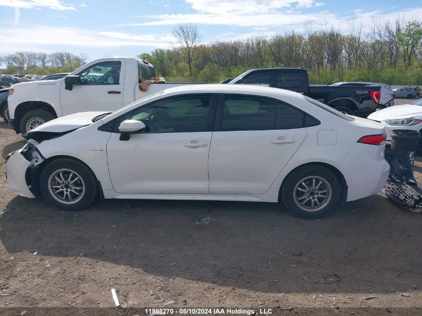 2020 Toyota Corolla Hybrid VIN: JTDBBRBE9LJ004692 Lot: 11998270