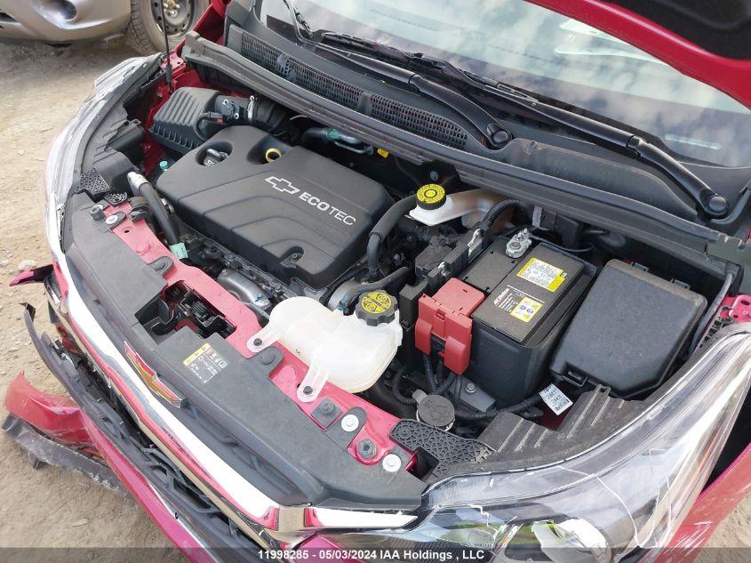 2019 Chevrolet Spark 1Lt VIN: KL8CD6SA9KC792525 Lot: 11998285