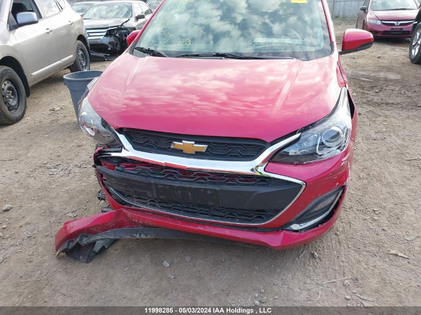 2019 Chevrolet Spark 1Lt VIN: KL8CD6SA9KC792525 Lot: 11998285