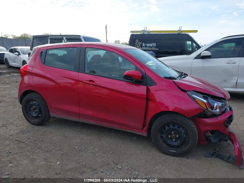 2019 Chevrolet Spark 1Lt VIN: KL8CD6SA9KC792525 Lot: 11998285