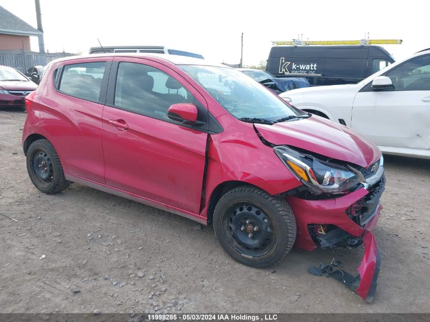 2019 Chevrolet Spark 1Lt VIN: KL8CD6SA9KC792525 Lot: 11998285