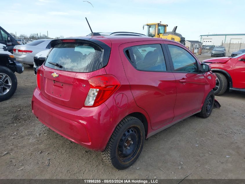 2019 Chevrolet Spark 1Lt VIN: KL8CD6SA9KC792525 Lot: 11998285