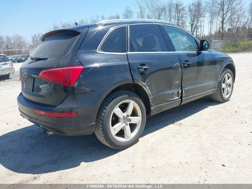 2012 Audi Q5 VIN: WA1VFCFP1CA091623 Lot: 11998289