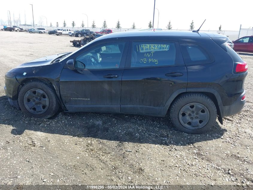 2014 Jeep Cherokee Sport VIN: 1C4PJMAS2EW139912 Lot: 11998295