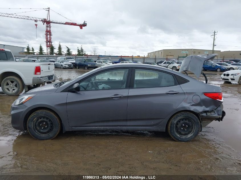 2014 Hyundai Accent L VIN: KMHCT4AE7EU780080 Lot: 11998313