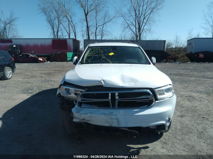 2014 Dodge Durango Sxt VIN: 1C4RDJAG3EC402131 Lot: 11998324