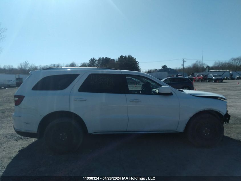 2014 Dodge Durango Sxt VIN: 1C4RDJAG3EC402131 Lot: 11998324