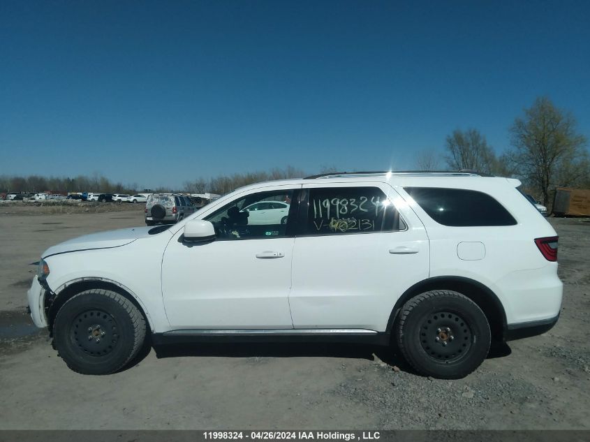 2014 Dodge Durango Sxt VIN: 1C4RDJAG3EC402131 Lot: 11998324