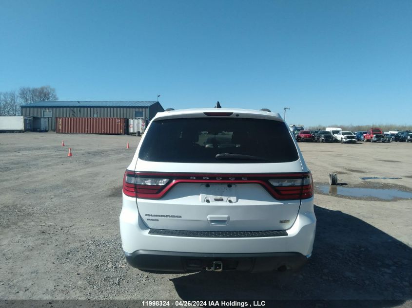 2014 Dodge Durango Sxt VIN: 1C4RDJAG3EC402131 Lot: 11998324