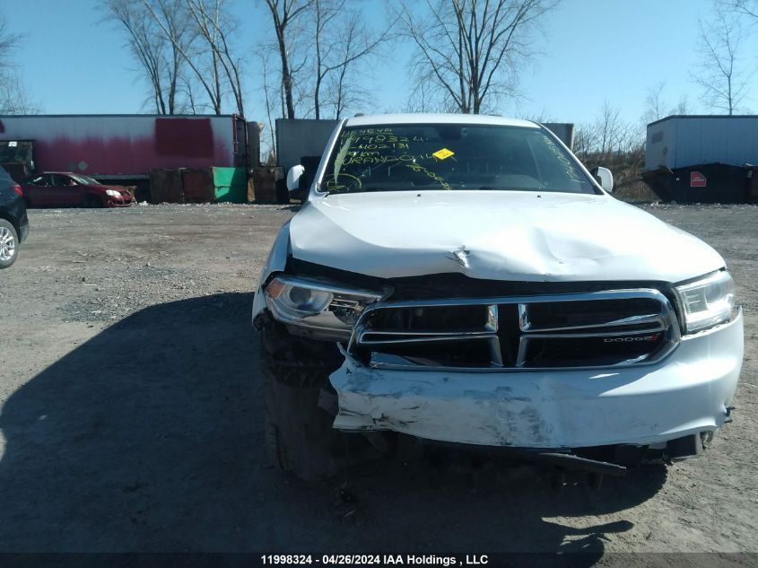 2014 Dodge Durango Sxt VIN: 1C4RDJAG3EC402131 Lot: 11998324