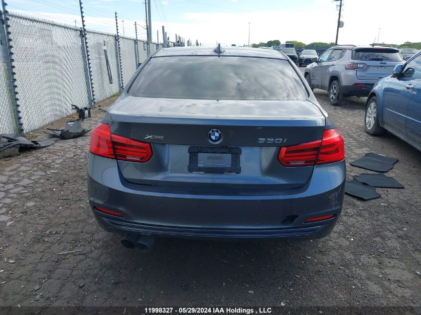 2018 BMW 3 Series VIN: WBA8D9C5XJA614694 Lot: 11998327