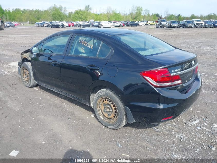 2015 Honda Civic Sedan VIN: 2HGFB2E46FH056493 Lot: 11998328