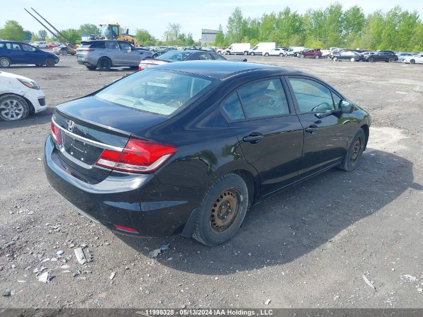 2015 Honda Civic Sedan VIN: 2HGFB2E46FH056493 Lot: 11998328