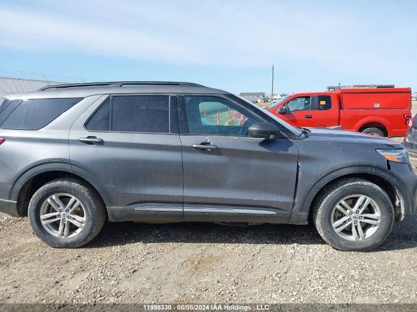 2022 Ford Explorer Xlt VIN: 1FMSK8DH1NGA66083 Lot: 11998330