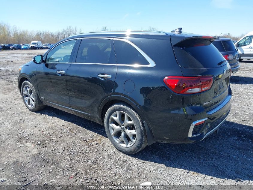 2019 Kia Sorento Sx/Sxl VIN: 5XYPKDA58KG590813 Lot: 11998338