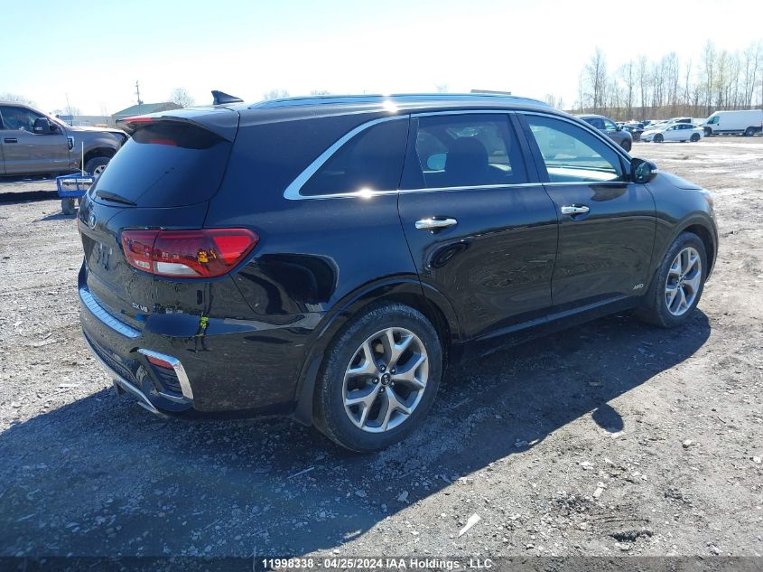 2019 Kia Sorento Sx/Sxl VIN: 5XYPKDA58KG590813 Lot: 11998338