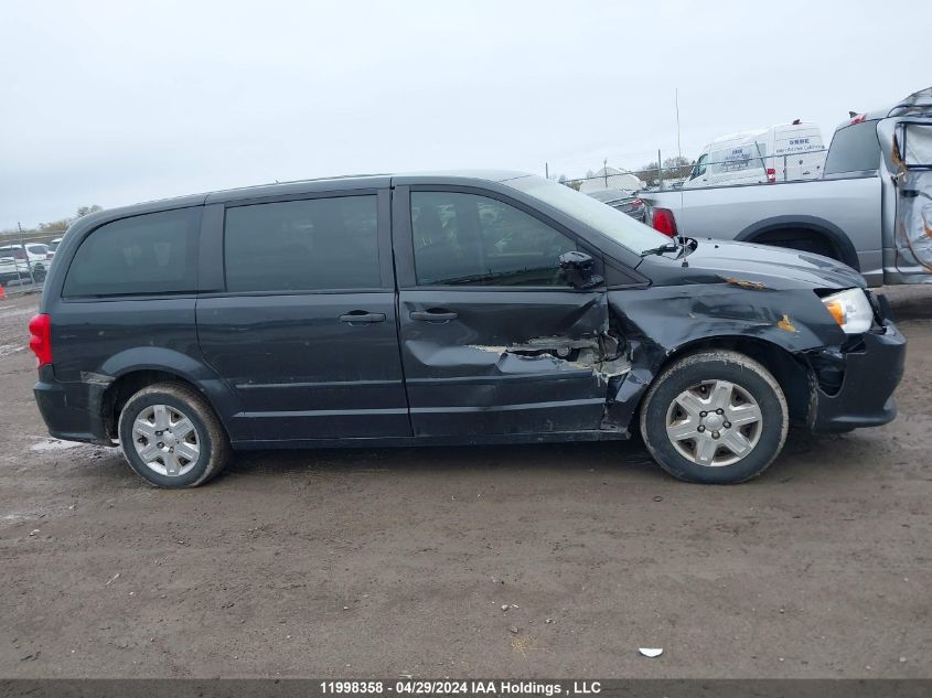 2012 Dodge Grand Caravan Se VIN: 2C4RDGBG9CR335167 Lot: 11998358