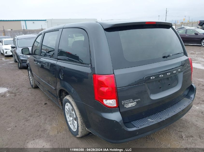 2012 Dodge Grand Caravan Se VIN: 2C4RDGBG9CR335167 Lot: 11998358