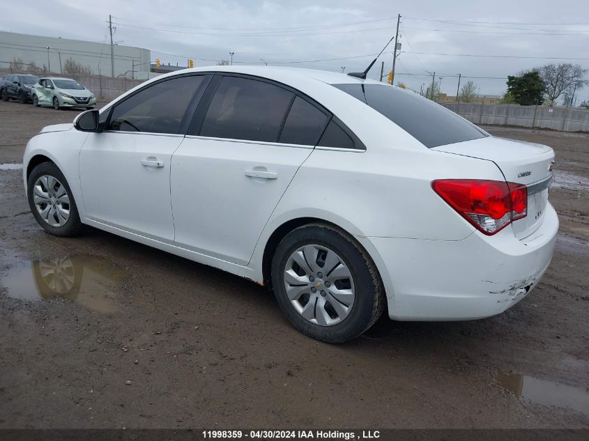 2012 Chevrolet Cruze VIN: 1G1PL5SC5C7409450 Lot: 11998359